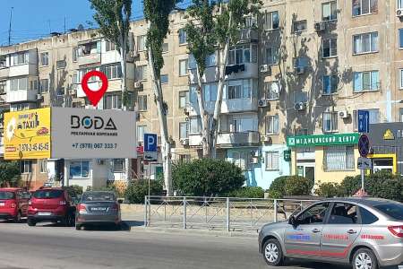 Билборд 6х3. ул. Гайдара, 9, Керчь