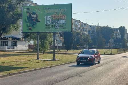 Билборд 6х3. ул. Ворошилова, 23А, сторона Б, Керчь