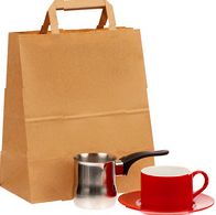 Набор для кофе Kaffi, красный