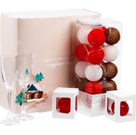 Набор Merry Moments для шампанского, красный