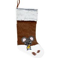 Носок для подарков Noel, с мышкой