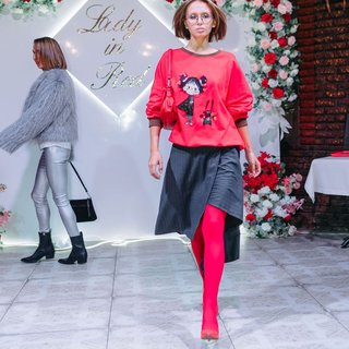 Ужин в платьях Lady in Red
